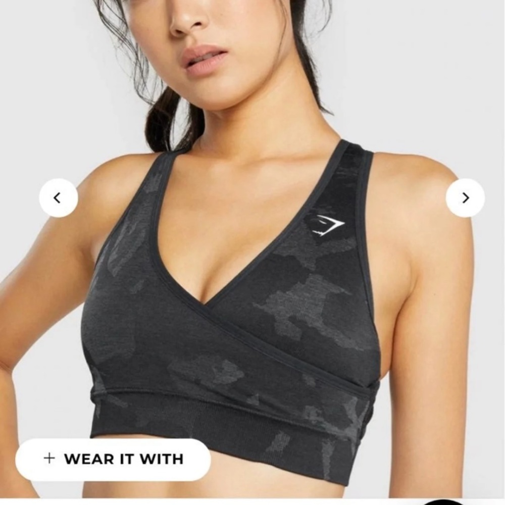 Gymshark Adapt Camo Seamless Sports Bra